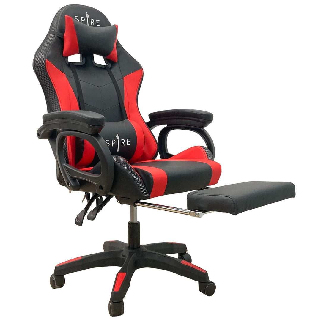 DSZ Product, feed-cond-new, feed-sl-DSZ Freight Payable, newIntex Spire Onyx Led Massage Gaming Chair - Red And Black - Premium Furniture > Bar Stools & Chairs > Massage Chairs from Intex ! Shop Online Buy Now at S & D's Value Store Family Business Best Customer ServiceDSZ Product, feed-cond-new, feed-sl-DSZ Freight Payable, new