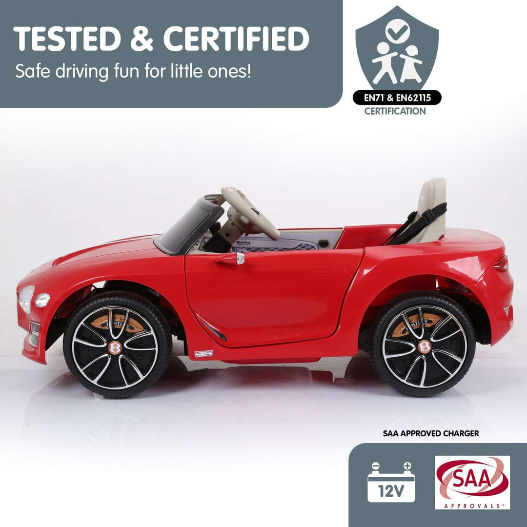 DSZ Product, feed-cond-new, feed-sl-DSZ Freight Payable, newKahuna Bentley Exp 12 Speed 6E Licensed Kids Ride On Electric Car Remote Control - Red - Premium Baby & Kids > Ride On Cars, Go-karts & Bikes > Ride On Cars from Kahuna ! Shop Online Buy Now at S & D's Value Store Family Business Best Customer ServiceDSZ Product, feed-cond-new, feed-sl-DSZ Freight Payable, new