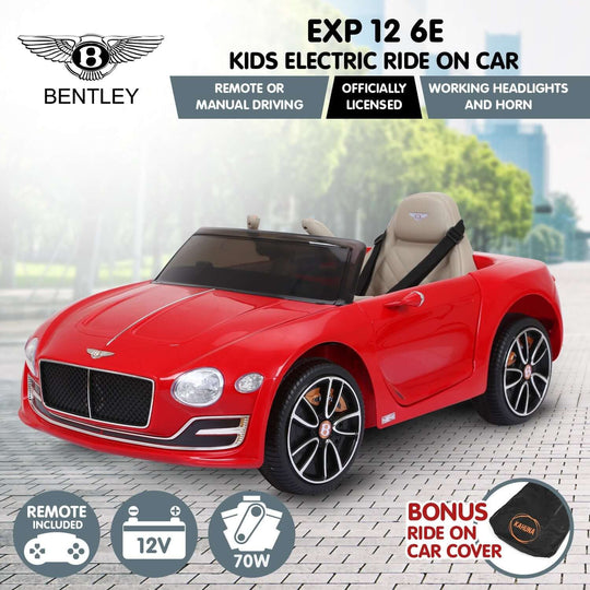 DSZ Product, feed-cond-new, feed-sl-DSZ Freight Payable, newKahuna Bentley Exp 12 Speed 6E Licensed Kids Ride On Electric Car Remote Control - Red - Premium Baby & Kids > Ride On Cars, Go-karts & Bikes > Ride On Cars from Kahuna ! Shop Online Buy Now at S & D's Value Store Family Business Best Customer ServiceDSZ Product, feed-cond-new, feed-sl-DSZ Freight Payable, new