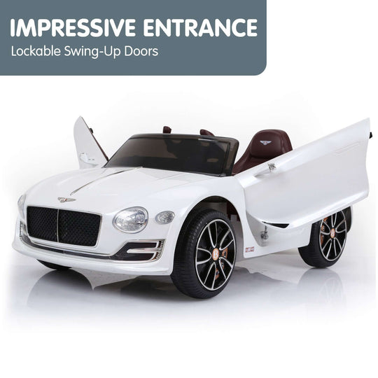 DSZ Product, feed-cond-new, feed-sl-DSZ Freight Payable, newKahuna Bentley Exp 12 Speed 6E Licensed Kids Ride On Electric Car Remote Control - White - Premium Baby & Kids > Ride On Cars, Go-karts & Bikes > Ride On Cars from Kahuna ! Shop Online Buy Now at S & D's Value Store Family Business Best Customer ServiceDSZ Product, feed-cond-new, feed-sl-DSZ Freight Payable, new