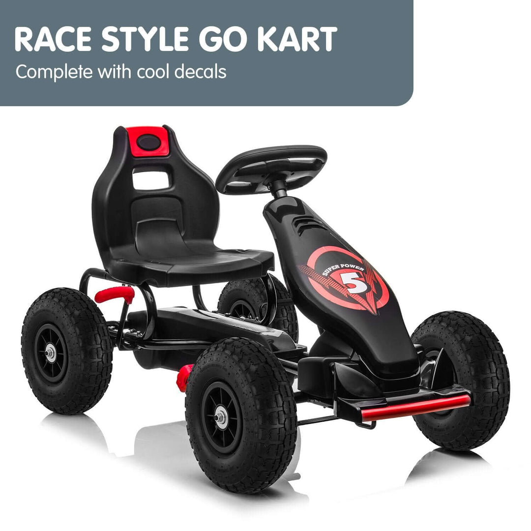 DSZ Product, feed-cond-new, feed-sl-DSZ Freight Payable, newKahuna G18 Kids Ride On Pedal Powered Go Kart Racing Style - Red - Premium Baby & Kids > Ride On Cars, Go-karts & Bikes > Go-karts from Kahuna ! Shop Online Buy Now at S & D's Value Store Family Business Best Customer ServiceDSZ Product, feed-cond-new, feed-sl-DSZ Freight Payable, new