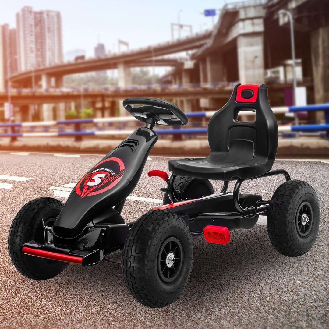 DSZ Product, feed-cond-new, feed-sl-DSZ Freight Payable, newKahuna G18 Kids Ride On Pedal Powered Go Kart Racing Style - Red - Premium Baby & Kids > Ride On Cars, Go-karts & Bikes > Go-karts from Kahuna ! Shop Online Buy Now at S & D's Value Store Family Business Best Customer ServiceDSZ Product, feed-cond-new, feed-sl-DSZ Freight Payable, new