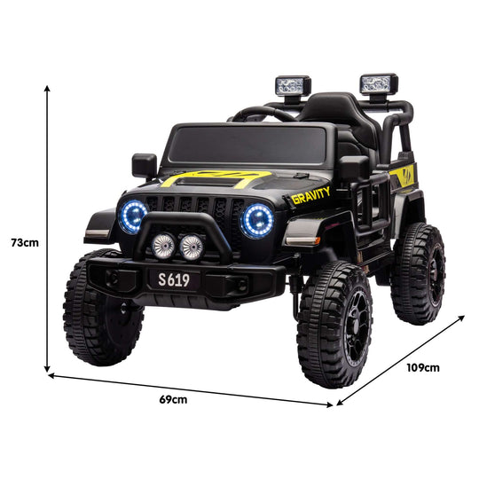 DSZ Product, feed-cond-new, feed-sl-DSZ Freight Payable, newKahuna S619 Gravity Kids Electric Ride On Car - Black - Premium Baby & Kids > Ride On Cars, Go-karts & Bikes > Ride On Cars from Kahuna ! Shop Online Buy Now at S & D's Value Store Family Business Best Customer ServiceDSZ Product, feed-cond-new, feed-sl-DSZ Freight Payable, new