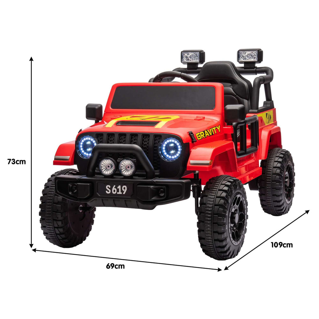 DSZ Product, feed-cond-new, feed-sl-DSZ Freight Payable, newKahuna S619 Gravity Kids Electric Ride On Car - Red - Premium Baby & Kids > Ride On Cars, Go-karts & Bikes > Ride On Cars from Kahuna ! Shop Online Buy Now at S & D's Value Store Family Business Best Customer ServiceDSZ Product, feed-cond-new, feed-sl-DSZ Freight Payable, new