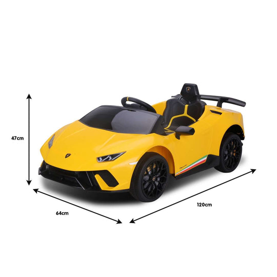 DSZ Product, feed-cond-new, feed-sl-DSZ Freight Payable, newKahuna Lamborghini Performante Kids Electric Ride On Car Remote Control - Yellow - Premium Baby & Kids > Ride On Cars, Go-karts & Bikes > Ride On Cars from Kahuna ! Shop Online Buy Now at S & D's Value Store Family Business Best Customer ServiceDSZ Product, feed-cond-new, feed-sl-DSZ Freight Payable, new