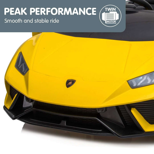 DSZ Product, feed-cond-new, feed-sl-DSZ Freight Payable, newKahuna Lamborghini Performante Kids Electric Ride On Car Remote Control - Yellow - Premium Baby & Kids > Ride On Cars, Go-karts & Bikes > Ride On Cars from Kahuna ! Shop Online Buy Now at S & D's Value Store Family Business Best Customer ServiceDSZ Product, feed-cond-new, feed-sl-DSZ Freight Payable, new