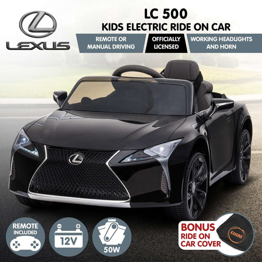 DSZ Product, feed-cond-new, feed-sl-DSZ Freight Payable, newKahuna Licensed Lexus Lc 500 Kids Electric Ride On Car - Black - Premium Baby & Kids > Ride On Cars, Go-karts & Bikes > Ride On Cars from Kahuna ! Shop Online Buy Now at S & D's Value Store Family Business Best Customer ServiceDSZ Product, feed-cond-new, feed-sl-DSZ Freight Payable, new