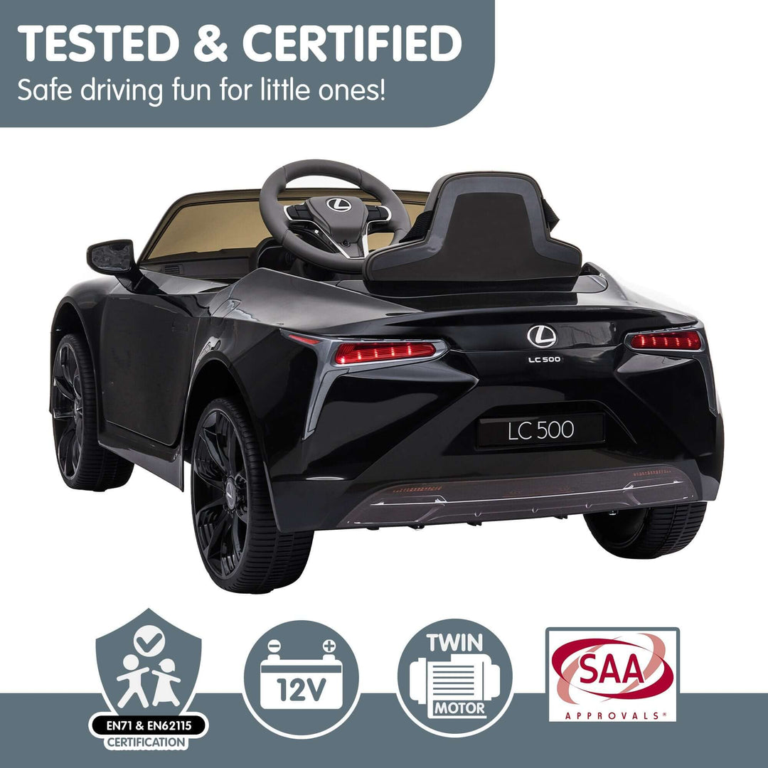 DSZ Product, feed-cond-new, feed-sl-DSZ Freight Payable, newKahuna Licensed Lexus Lc 500 Kids Electric Ride On Car - Black - Premium Baby & Kids > Ride On Cars, Go-karts & Bikes > Ride On Cars from Kahuna ! Shop Online Buy Now at S & D's Value Store Family Business Best Customer ServiceDSZ Product, feed-cond-new, feed-sl-DSZ Freight Payable, new