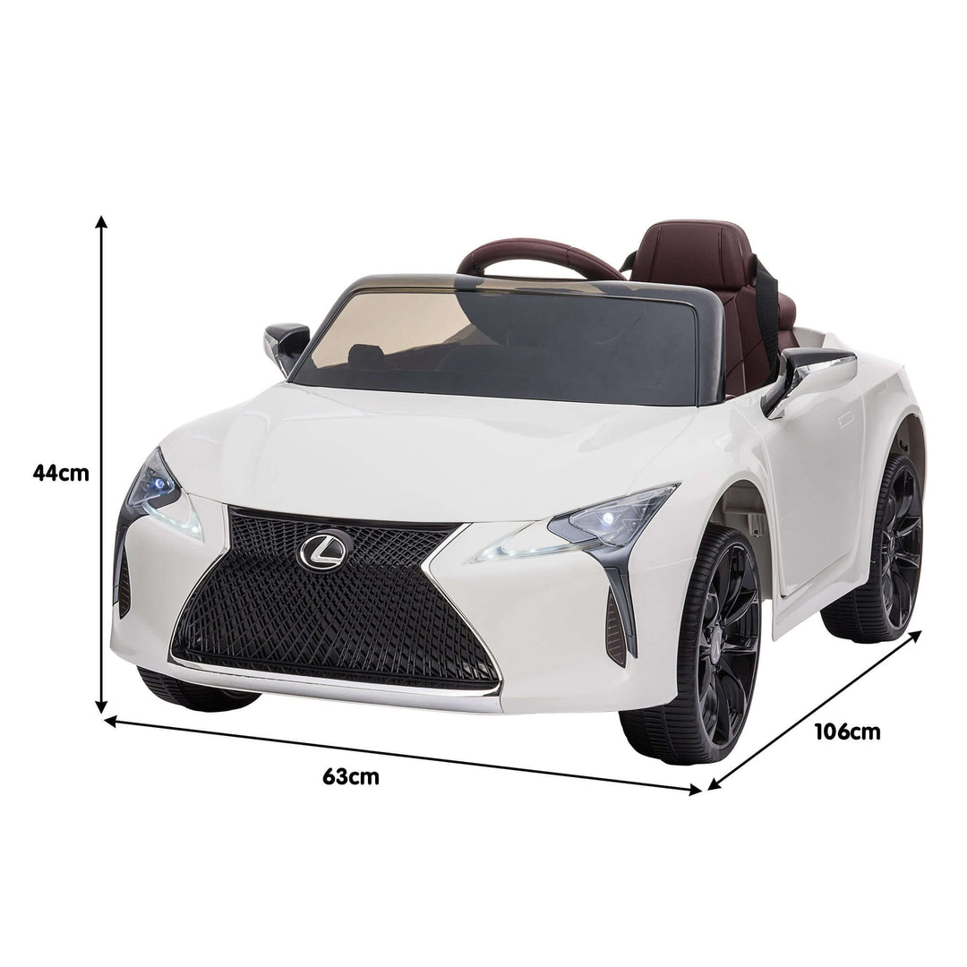 DSZ Product, feed-cond-new, feed-sl-DSZ Freight Payable, newKahuna Licensed Lexus Lc 500 Kids Electric Ride On Car - White - Premium Baby & Kids > Ride On Cars, Go-karts & Bikes > Ride On Cars from Kahuna ! Shop Online Buy Now at S & D's Value Store Family Business Best Customer ServiceDSZ Product, feed-cond-new, feed-sl-DSZ Freight Payable, new