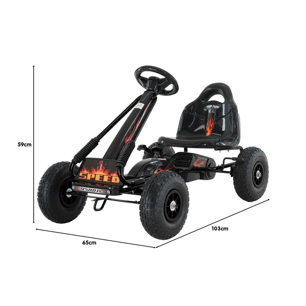 DSZ Product, feed-cond-new, feed-sl-DSZ Freight Payable, newKahuna G95 Kids Ride On Pedal - Powered Go Kart - Black - Premium Baby & Kids > Ride On Cars, Go-karts & Bikes > Go-karts from Kahuna ! Shop Online Buy Now at S & D's Value Store Family Business Best Customer ServiceDSZ Product, feed-cond-new, feed-sl-DSZ Freight Payable, new