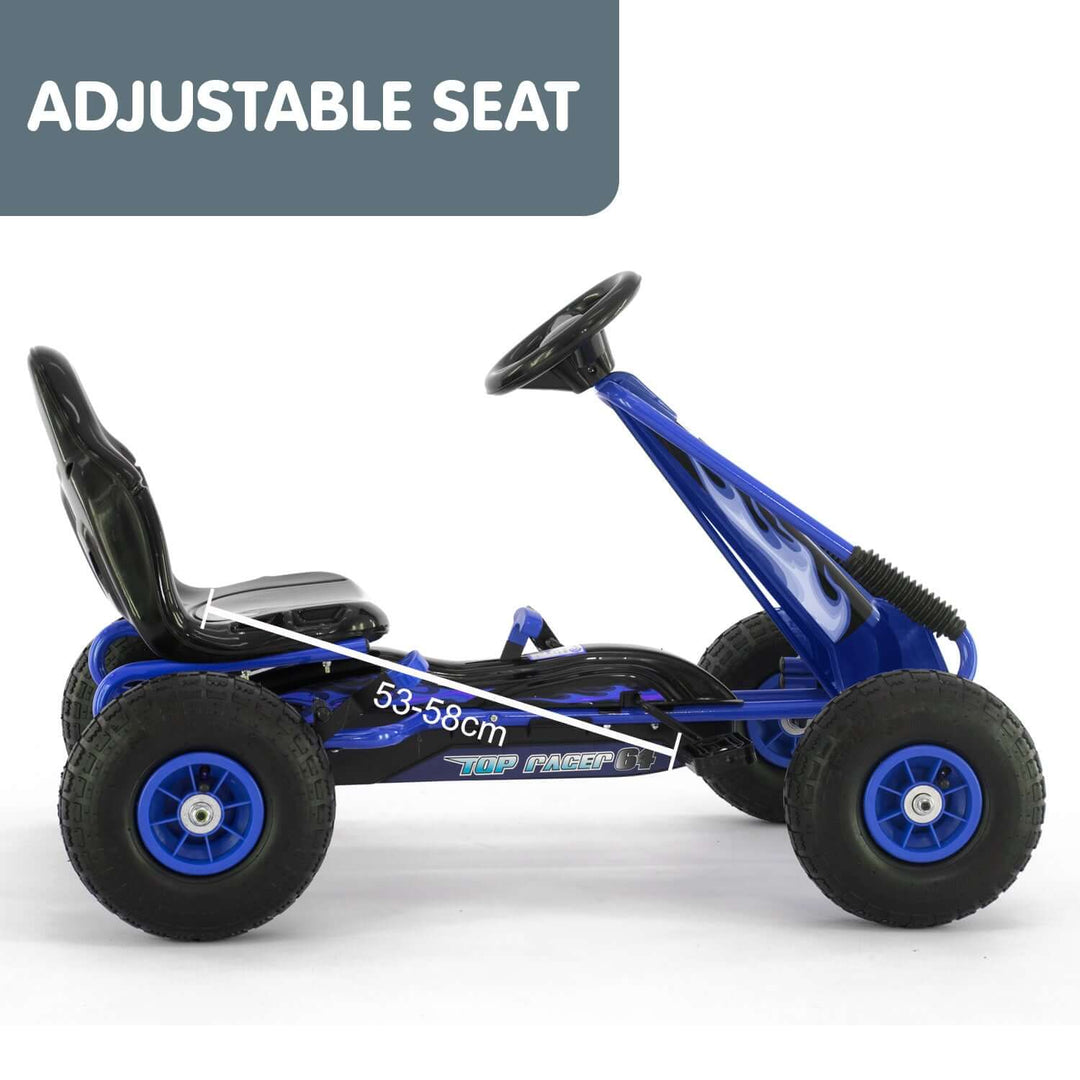 DSZ Product, feed-cond-new, feed-sl-DSZ Freight Payable, newKahuna G95 Kids Ride On Pedal Go Kart - Blue - Premium Baby & Kids > Ride On Cars, Go-karts & Bikes > Go-karts from Kahuna ! Shop Online Buy Now at S & D's Value Store Family Business Best Customer ServiceDSZ Product, feed-cond-new, feed-sl-DSZ Freight Payable, new