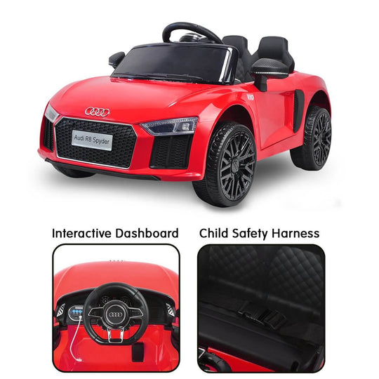 DSZ Product, feed-cond-new, feed-sl-DSZ Freight Payable, newKahuna R8 Spyder Audi Licensed Kids Electric Ride On Car Remote Control - Red - Premium Baby & Kids > Ride On Cars, Go-karts & Bikes > Ride On Cars from Kahuna ! Shop Online Buy Now at S & D's Value Store Family Business Best Customer ServiceDSZ Product, feed-cond-new, feed-sl-DSZ Freight Payable, new