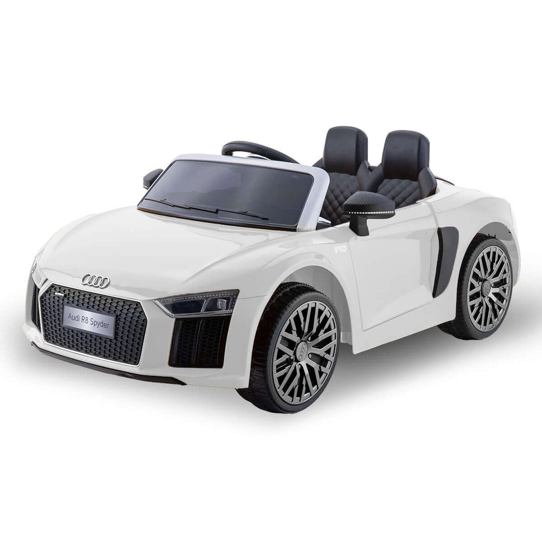 DSZ Product, feed-cond-new, feed-sl-DSZ Freight Payable, newKahuna R8 Spyder Audi Licensed Kids Electric Ride On Car Remote Control - White - Premium Baby & Kids > Ride On Cars, Go-karts & Bikes > Ride On Cars from Kahuna ! Shop Online Buy Now at S & D's Value Store Family Business Best Customer ServiceDSZ Product, feed-cond-new, feed-sl-DSZ Freight Payable, new