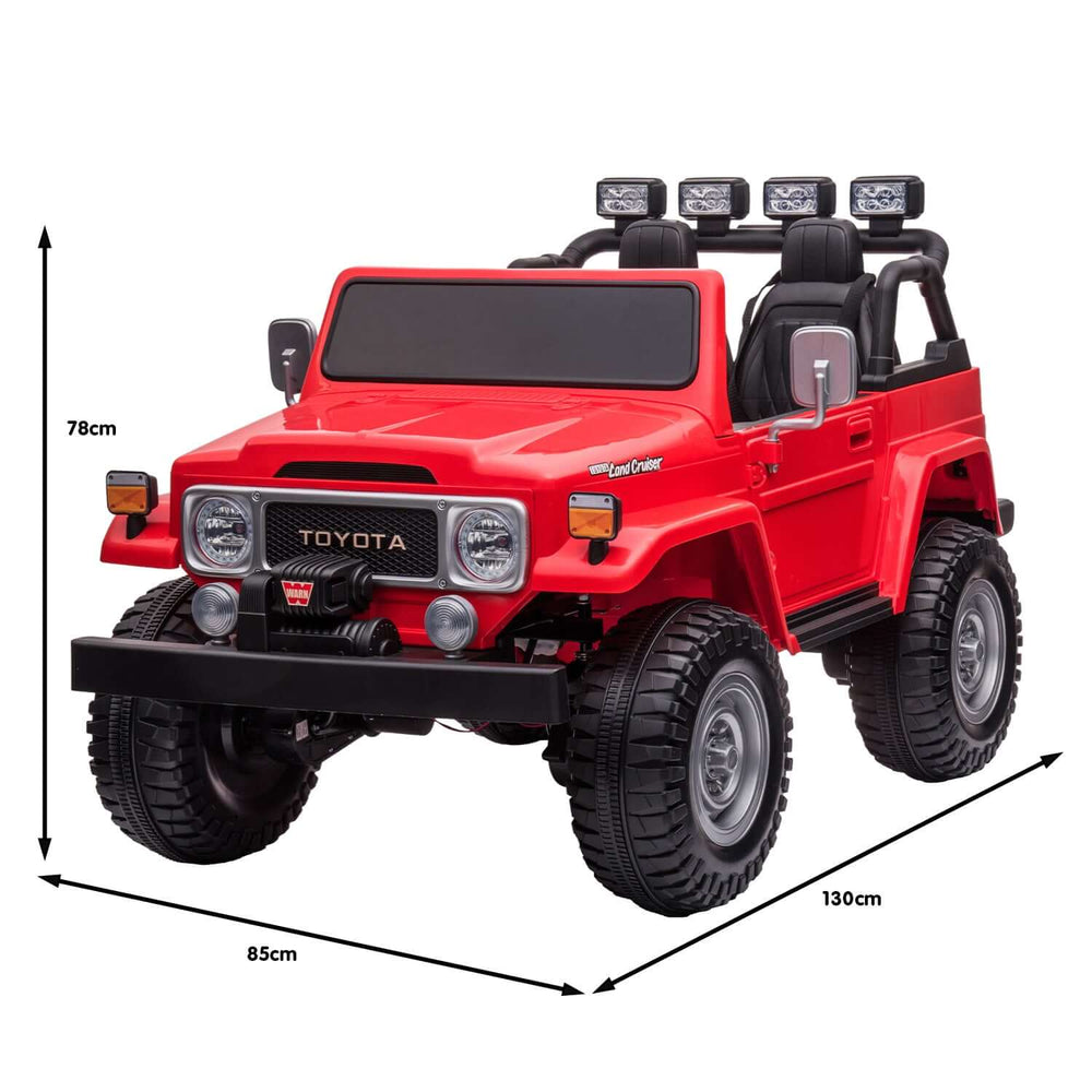 DSZ Product, feed-cond-new, feed-sl-DSZ Freight Payable, newKahuna Licensed Toyota Fj - 40 Electric Kids Ride On Car By Kahuna - Red - Premium Baby & Kids > Ride On Cars, Go-karts & Bikes > Ride On Cars from Kahuna ! Shop Online Buy Now at S & D's Value Store Family Business Best Customer ServiceDSZ Product, feed-cond-new, feed-sl-DSZ Freight Payable, new