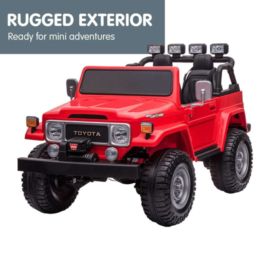 DSZ Product, feed-cond-new, feed-sl-DSZ Freight Payable, newKahuna Licensed Toyota Fj - 40 Electric Kids Ride On Car By Kahuna - Red - Premium Baby & Kids > Ride On Cars, Go-karts & Bikes > Ride On Cars from Kahuna ! Shop Online Buy Now at S & D's Value Store Family Business Best Customer ServiceDSZ Product, feed-cond-new, feed-sl-DSZ Freight Payable, new