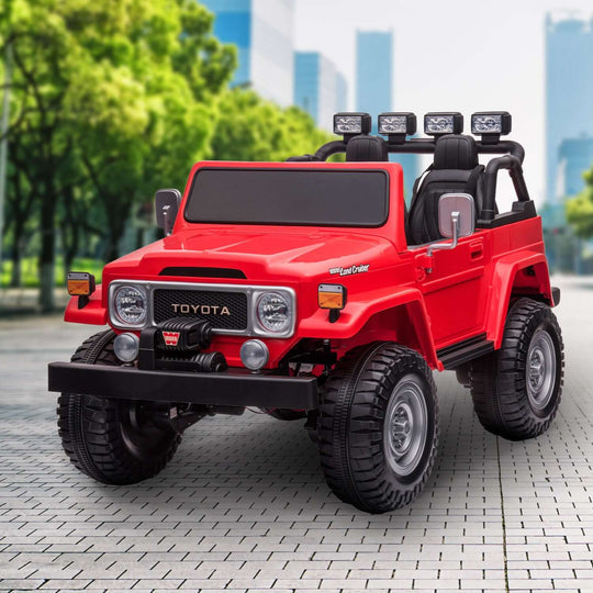 DSZ Product, feed-cond-new, feed-sl-DSZ Freight Payable, newKahuna Licensed Toyota Fj - 40 Electric Kids Ride On Car By Kahuna - Red - Premium Baby & Kids > Ride On Cars, Go-karts & Bikes > Ride On Cars from Kahuna ! Shop Online Buy Now at S & D's Value Store Family Business Best Customer ServiceDSZ Product, feed-cond-new, feed-sl-DSZ Freight Payable, new