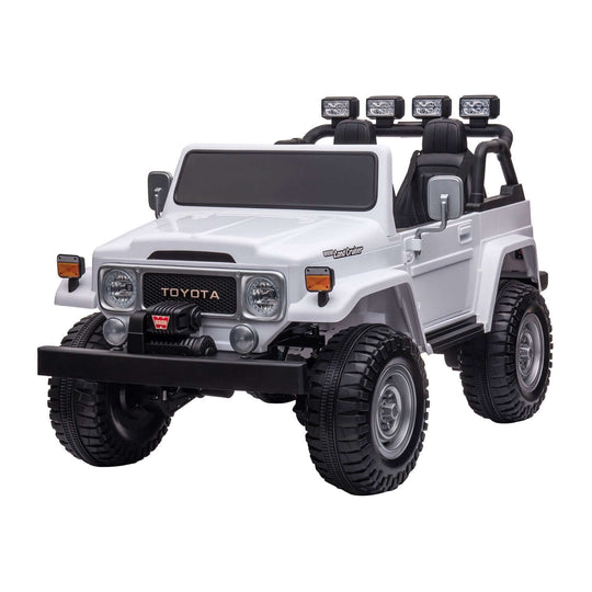 DSZ Product, feed-cond-new, feed-sl-DSZ Freight Payable, newKahuna Licensed Toyota Fj - 40 Kids Ride On Electric Toy Car 80W - White - Premium Baby & Kids > Ride On Cars, Go-karts & Bikes > Ride On Cars from Kahuna ! Shop Online Buy Now at S & D's Value Store Family Business Best Customer ServiceDSZ Product, feed-cond-new, feed-sl-DSZ Freight Payable, new