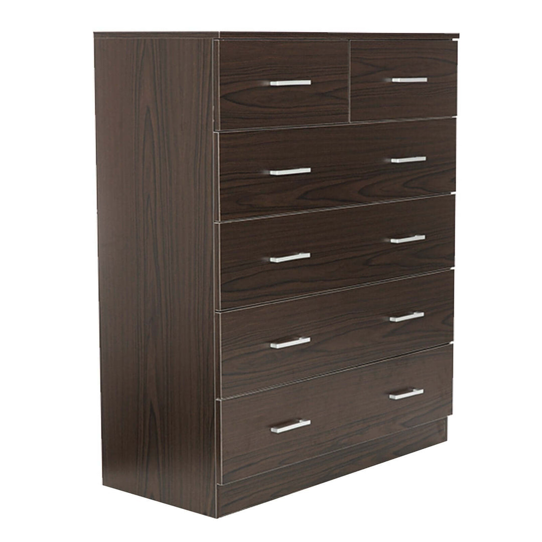 DSZ Product, feed-cond-new, feed-sl-DSZ Freight Payable, newSarantino Tallboy Dresser 6 Chest Of Drawers Cabinet 85 X 39.5 X 105 - Brown - Premium Home & Garden > Storage > Clothing & Wardrobe Storage from Sarantino ! Shop Online Buy Now at S & D's Value Store Family Business Best Customer ServiceDSZ Product, feed-cond-new, feed-sl-DSZ Freight Payable, new