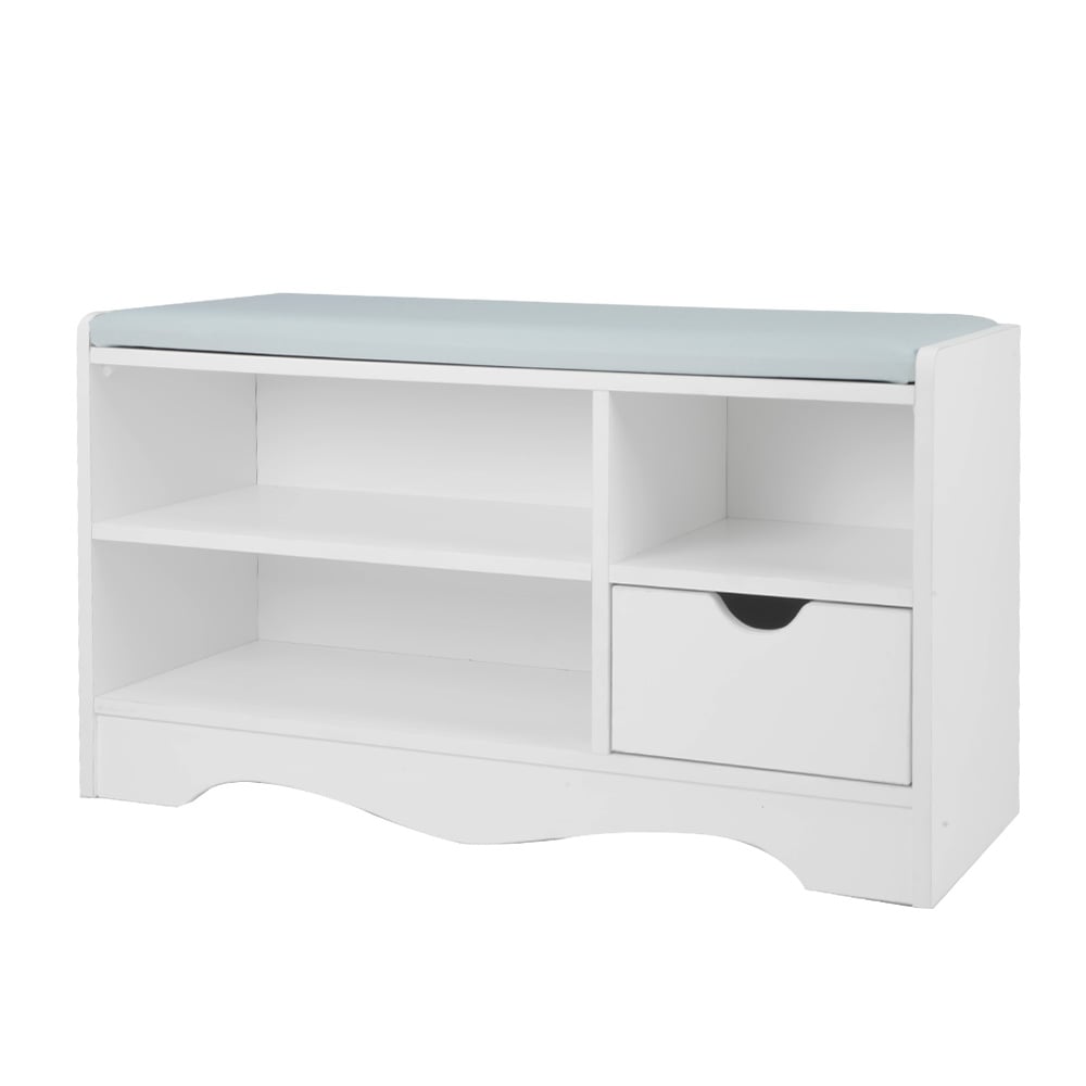 DSZ Product, feed-cond-new, feed-sl-DSZ Freight Payable, newSarantino Shoe Rack Cabinet Organiser Grey Cushion Stool Bench - 80 X 30 X 45 - White - Premium Furniture > Dining > Kitchen & Dining Chairs from Sarantino ! Shop Online Buy Now at S & D's Value Store Family Business Best Customer ServiceDSZ Product, feed-cond-new, feed-sl-DSZ Freight Payable, new