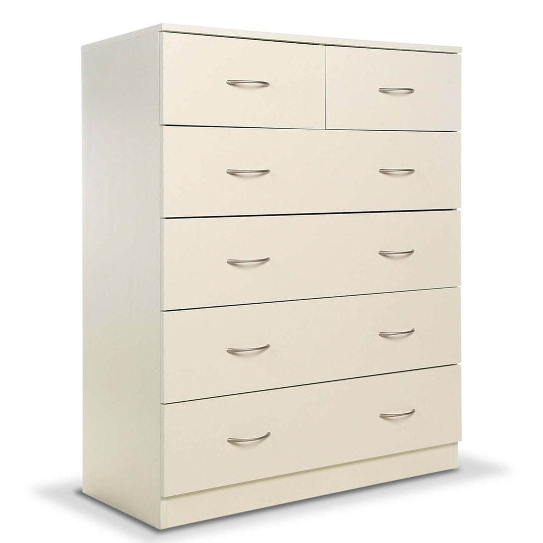 DSZ Product, feed-cond-new, feed-sl-DSZ Freight Payable, newSarantino Tallboy Dresser 6 Chest Of Drawers Cabinet 85 X 39.5 X 105 - White - Premium Home & Garden > Storage > Clothing & Wardrobe Storage from Sarantino ! Shop Online Buy Now at S & D's Value Store Family Business Best Customer ServiceDSZ Product, feed-cond-new, feed-sl-DSZ Freight Payable, new