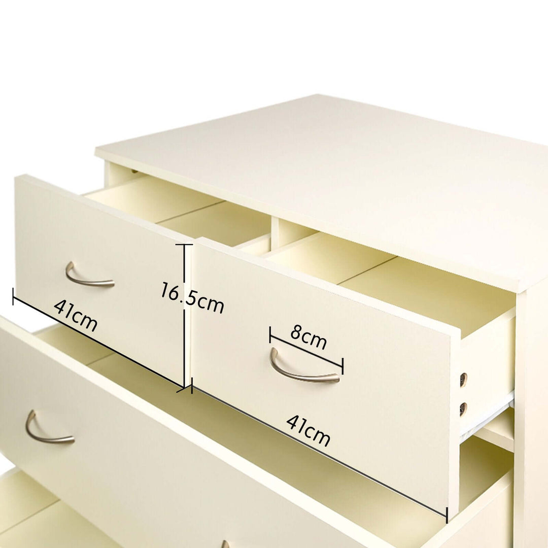 DSZ Product, feed-cond-new, feed-sl-DSZ Freight Payable, newSarantino Tallboy Dresser 6 Chest Of Drawers Cabinet 85 X 39.5 X 105 - White - Premium Home & Garden > Storage > Clothing & Wardrobe Storage from Sarantino ! Shop Online Buy Now at S & D's Value Store Family Business Best Customer ServiceDSZ Product, feed-cond-new, feed-sl-DSZ Freight Payable, new