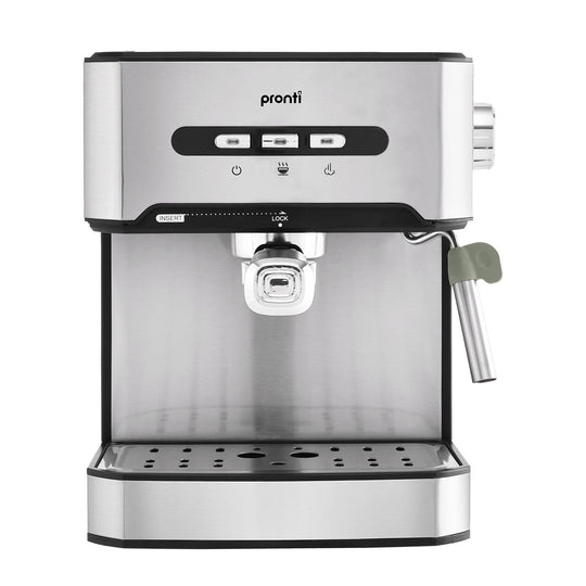 Pronti 1.6L Automatic Coffee Espresso Machine with Steam Frother for an affordable, quality addition to your value furniture collection.