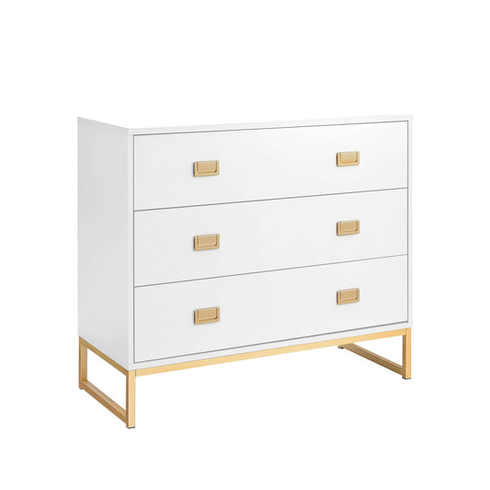 DSZ Product, feed-cond-new, feed-sl-DSZ Freight Payable, newSarantino Amara Chest Of Drawers Tallboy Dresser - White/Gold - Premium Home & Garden > Storage > Clothing & Wardrobe Storage from Sarantino ! Shop Online Buy Now at S & D's Value Store Family Business Best Customer ServiceDSZ Product, feed-cond-new, feed-sl-DSZ Freight Payable, new