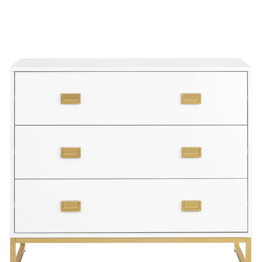 DSZ Product, feed-cond-new, feed-sl-DSZ Freight Payable, newSarantino Amara Chest Of Drawers Tallboy Dresser - White/Gold - Premium Home & Garden > Storage > Clothing & Wardrobe Storage from Sarantino ! Shop Online Buy Now at S & D's Value Store Family Business Best Customer ServiceDSZ Product, feed-cond-new, feed-sl-DSZ Freight Payable, new