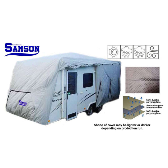 _label_, DSZ Product, feed-cond-new, feed-sl-free shipping, free-shipping, newSamson Heavy Duty Caravan Cover 16 - 18Ft - Premium Outdoor Recreation > Camping > Caravan Accessories from Samson ! Shop Online Buy Now at S & D's Value Store Family Business Best Customer Service_label_, DSZ Product, feed-cond-new, feed-sl-free shipping, free-shipping, new