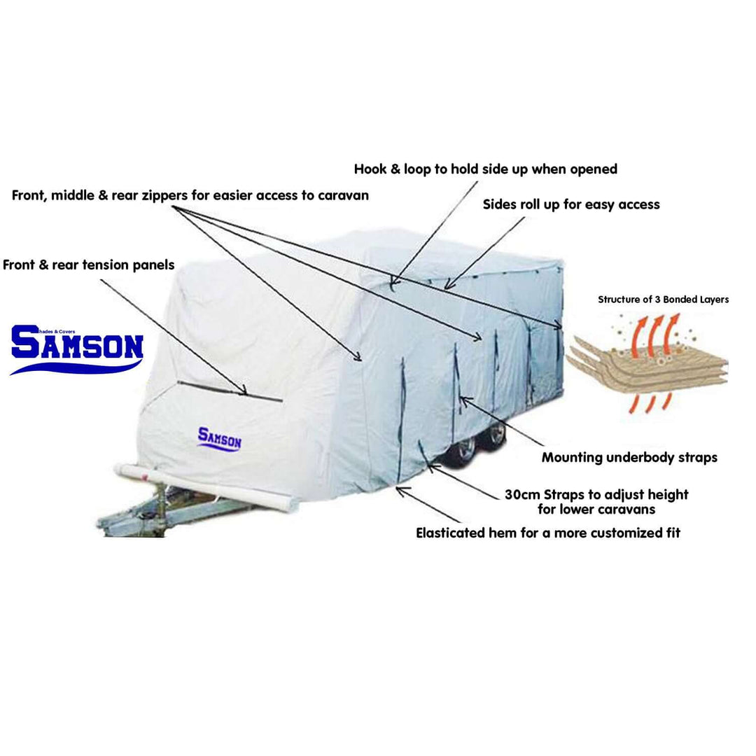 _label_, DSZ Product, feed-cond-new, feed-sl-free shipping, free-shipping, newSamson Heavy Duty Caravan Cover 16 - 18Ft - Premium Outdoor Recreation > Camping > Caravan Accessories from Samson ! Shop Online Buy Now at S & D's Value Store Family Business Best Customer Service_label_, DSZ Product, feed-cond-new, feed-sl-free shipping, free-shipping, new