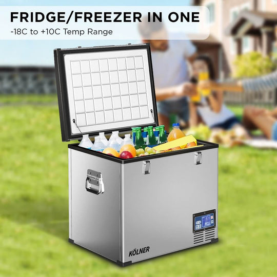 DSZ Product, feed-cond-new, feed-sl-DSZ Freight Payable, newKolner 75L Portable Fridge Chest Freezer With Lcd Panel - Rv Vehicle Camping Refrigerator - Premium Outdoor Recreation > Camping > Camping Appliances from Kolner ! Shop Online Buy Now at S & D's Value Store Family Business Best Customer ServiceDSZ Product, feed-cond-new, feed-sl-DSZ Freight Payable, new