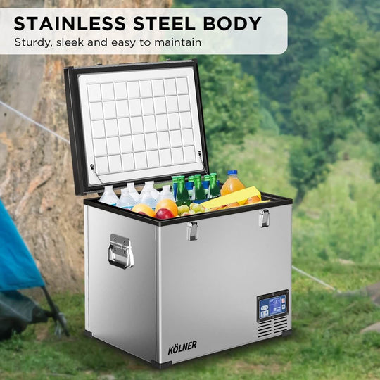 DSZ Product, feed-cond-new, feed-sl-DSZ Freight Payable, newKolner 75L Portable Fridge Chest Freezer With Lcd Panel - Rv Vehicle Camping Refrigerator - Premium Outdoor Recreation > Camping > Camping Appliances from Kolner ! Shop Online Buy Now at S & D's Value Store Family Business Best Customer ServiceDSZ Product, feed-cond-new, feed-sl-DSZ Freight Payable, new