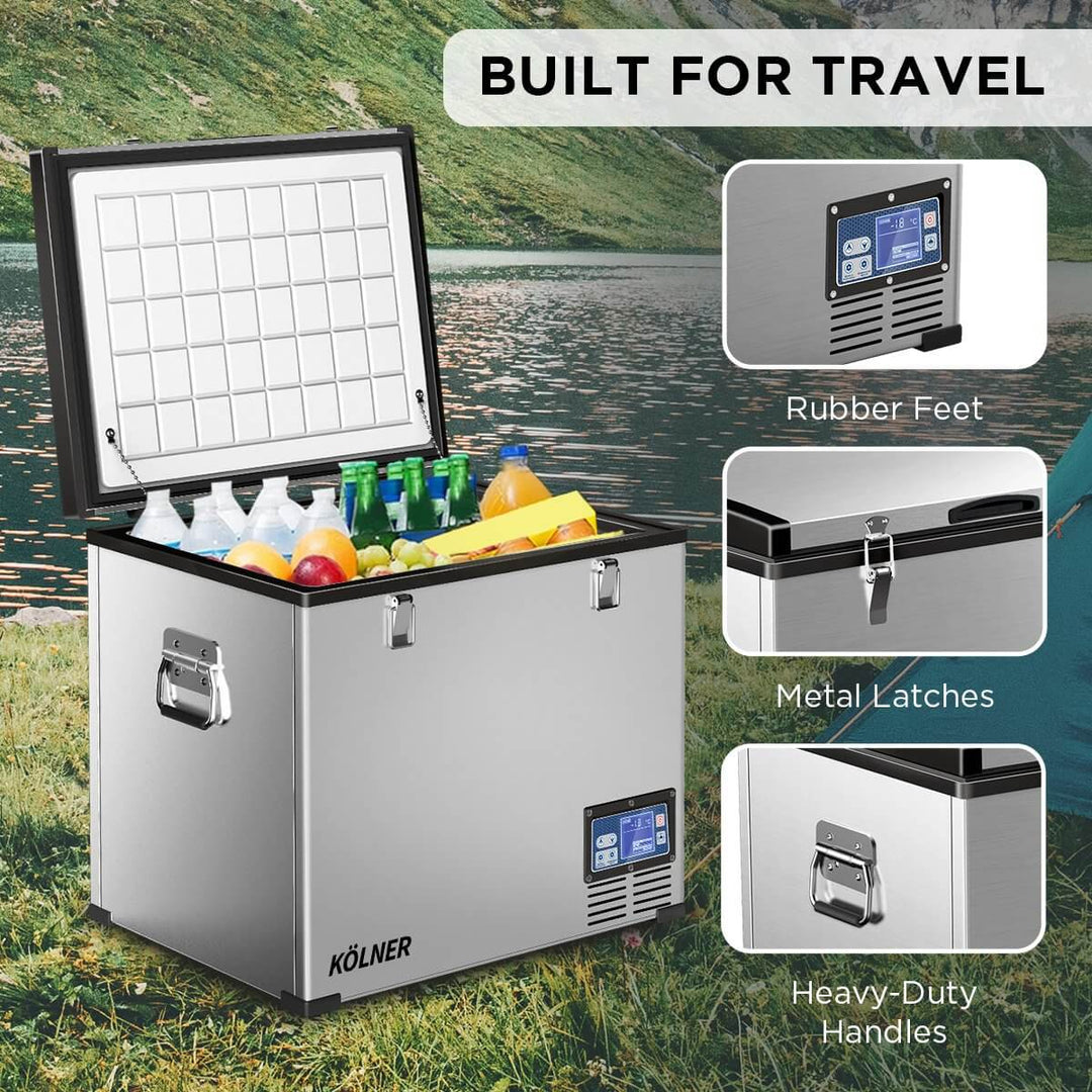 DSZ Product, feed-cond-new, feed-sl-DSZ Freight Payable, newKolner 75L Portable Fridge Chest Freezer With Lcd Panel - Rv Vehicle Camping Refrigerator - Premium Outdoor Recreation > Camping > Camping Appliances from Kolner ! Shop Online Buy Now at S & D's Value Store Family Business Best Customer ServiceDSZ Product, feed-cond-new, feed-sl-DSZ Freight Payable, new