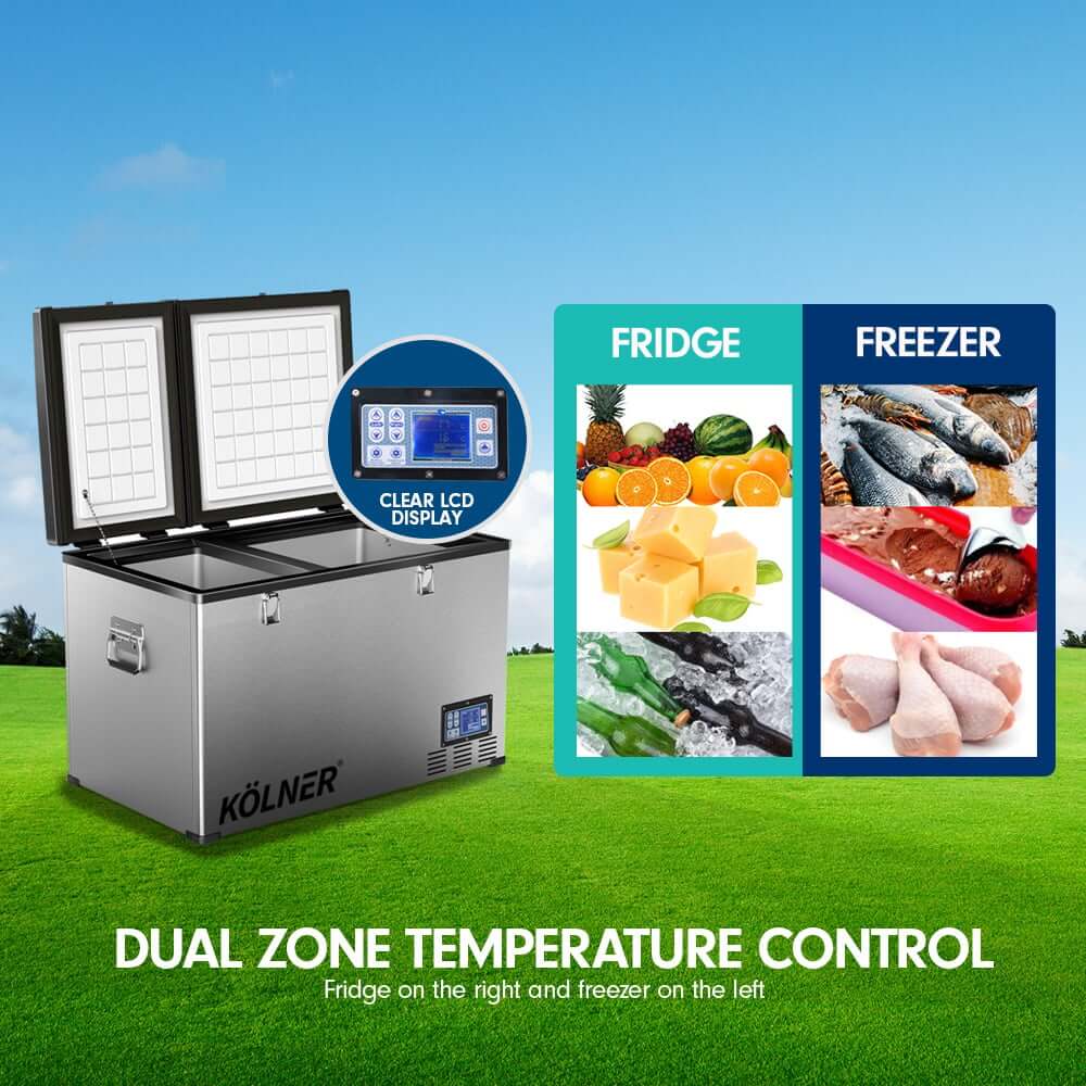 DSZ Product, feed-cond-new, feed-sl-DSZ Freight Payable, newKolner 80L Portable Fridge Cooler Freezer Camping Car Travel Refrigerator - Premium Outdoor Recreation > Camping > Camping Appliances from Kolner ! Shop Online Buy Now at S & D's Value Store Family Business Best Customer ServiceDSZ Product, feed-cond-new, feed-sl-DSZ Freight Payable, new