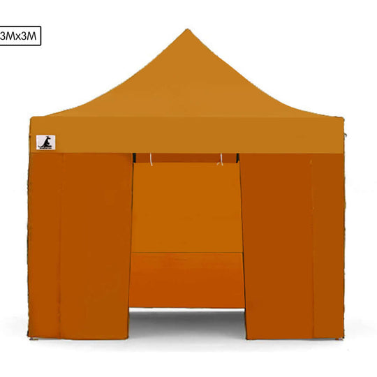 DSZ Product, feed-cond-new, feed-sl-DSZ Freight Payable, newWallaroo Gazebo Tent Marquee 3 X 3 Popup Outdoor  - Orange - Premium Home & Garden > Shading > Canopies & Gazebos from Wallaroo ! Shop Online Buy Now at S & D's Value Store Family Business Best Customer ServiceDSZ Product, feed-cond-new, feed-sl-DSZ Freight Payable, new