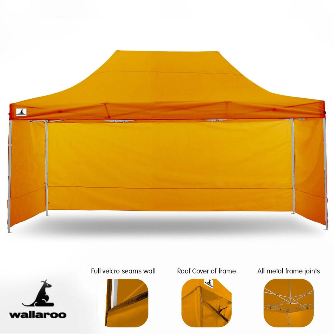 DSZ Product, feed-cond-new, feed-sl-DSZ Freight Payable, newWallaroo Gazebo Tent Marquee 3 X 4.5M Popup Outdoor Orange - Premium Home & Garden > Shading > Canopies & Gazebos from Wallaroo ! Shop Online Buy Now at S & D's Value Store Family Business Best Customer ServiceDSZ Product, feed-cond-new, feed-sl-DSZ Freight Payable, new