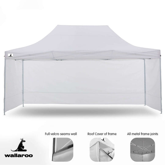 DSZ Product, feed-cond-new, feed-sl-DSZ Freight Payable, newWallaroo Gazebo Tent Marquee 3 X 4.5M Popup Outdoor White - Premium Home & Garden > Shading > Canopies & Gazebos from Wallaroo ! Shop Online Buy Now at S & D's Value Store Family Business Best Customer ServiceDSZ Product, feed-cond-new, feed-sl-DSZ Freight Payable, new