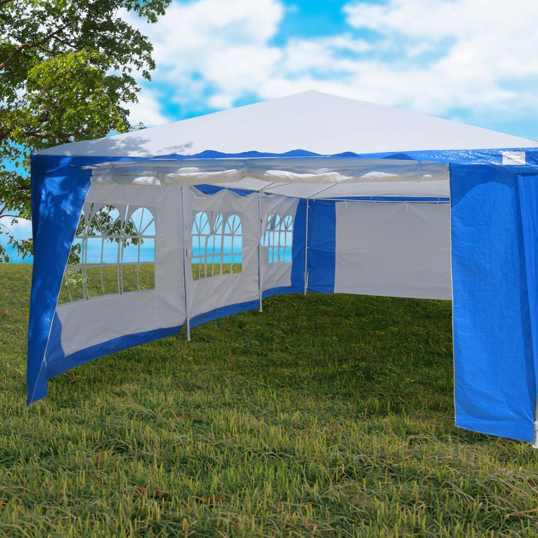 DSZ Product, feed-cond-new, feed-sl-DSZ Freight Payable, newWallaroo 4 X 8 Outdoor Event Wedding Marquee Tent Blue - Premium Home & Garden > Shading > Canopies & Gazebos from Wallaroo ! Shop Online Buy Now at S & D's Value Store Family Business Best Customer ServiceDSZ Product, feed-cond-new, feed-sl-DSZ Freight Payable, new