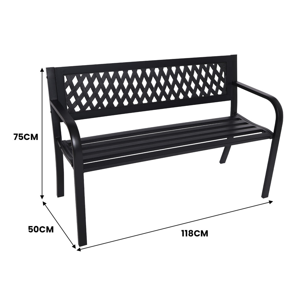 DSZ Product, feed-cond-new, feed-sl-DSZ Freight Payable, newWallaroo Steel Outdoor Garden Bench - Lattice - Premium Furniture > Outdoor > Outdoor Sofas & Lounge Sets from Wallaroo ! Shop Online Buy Now at S & D's Value Store Family Business Best Customer ServiceDSZ Product, feed-cond-new, feed-sl-DSZ Freight Payable, new