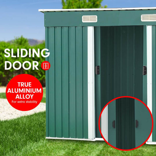 DSZ Product, feed-cond-new, feed-sl-DSZ Freight Payable, newWallaroo Garden Shed Flat 4Ftx6Ft Outdoor Storage Shelter - Green - Premium Home & Garden > Storage > Sheds from Wallaroo ! Shop Online Buy Now at S & D's Value Store Family Business Best Customer ServiceDSZ Product, feed-cond-new, feed-sl-DSZ Freight Payable, new