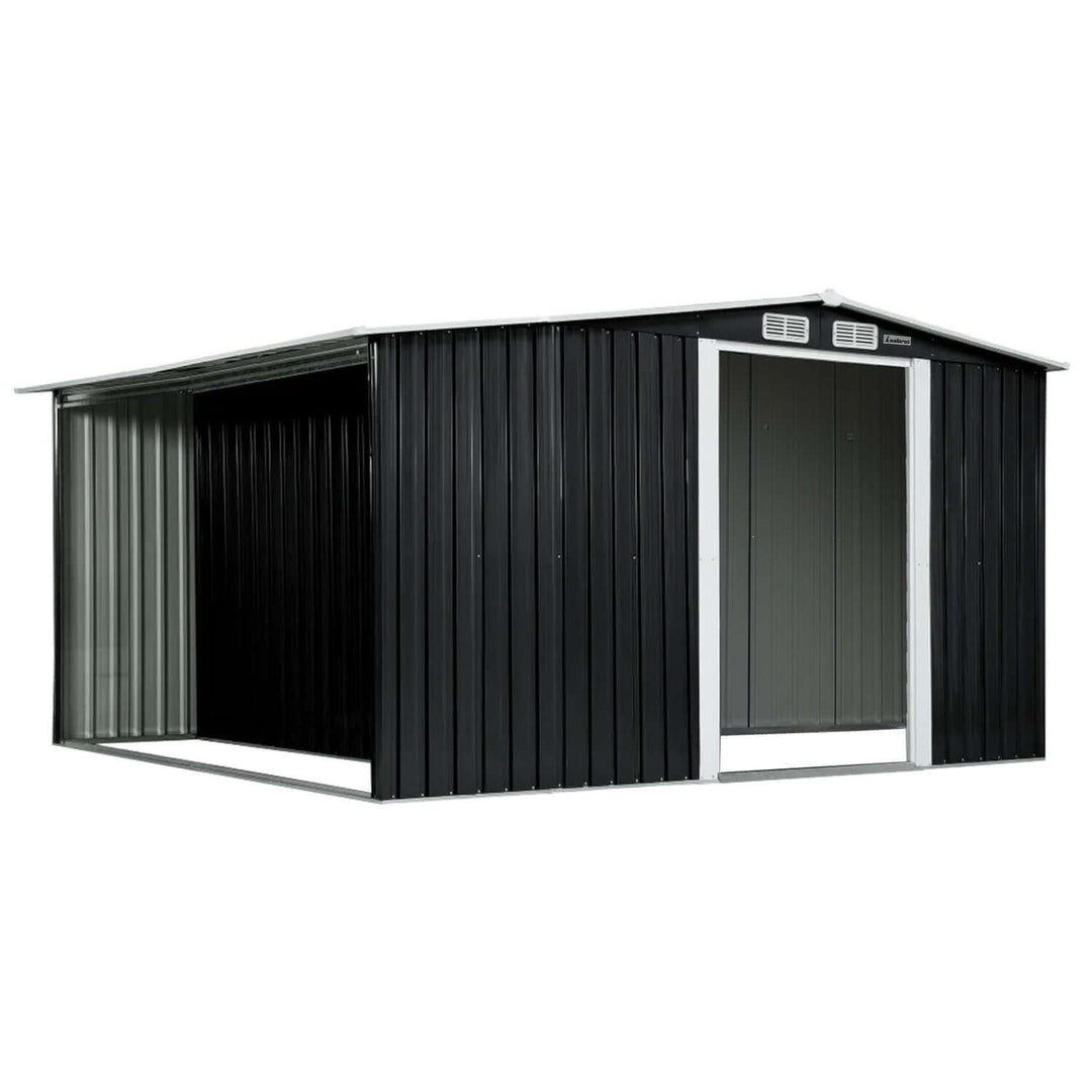 DSZ Product, feed-cond-new, feed-sl-DSZ Freight Payable, newWallaroo Garden Shed With Semi - Closed Storage 8*8Ft - Black - Premium Home & Garden > Storage > Sheds from Wallaroo ! Shop Online Buy Now at S & D's Value Store Family Business Best Customer ServiceDSZ Product, feed-cond-new, feed-sl-DSZ Freight Payable, new