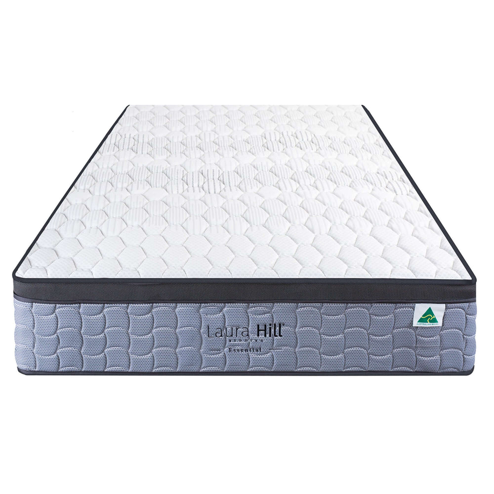 Laura Hill Essential King Premium Mattress with stretch knit top for luxurious comfort and support.