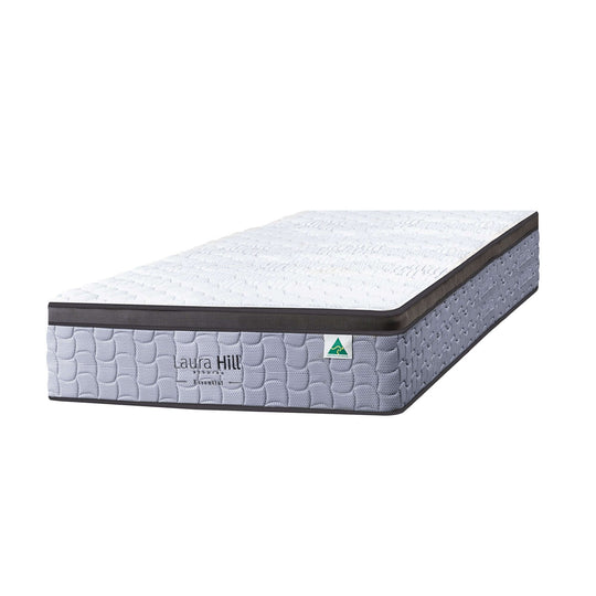 Laura Hill Essential Australian Made King Single Premium Mattress, luxurious comfort, affordable quality sleep solution.