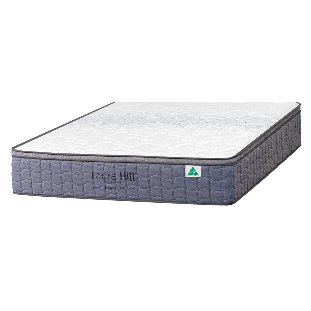 Laura Hill Exquisite Australian made double premium mattress, combining luxury and comfort at an affordable price.