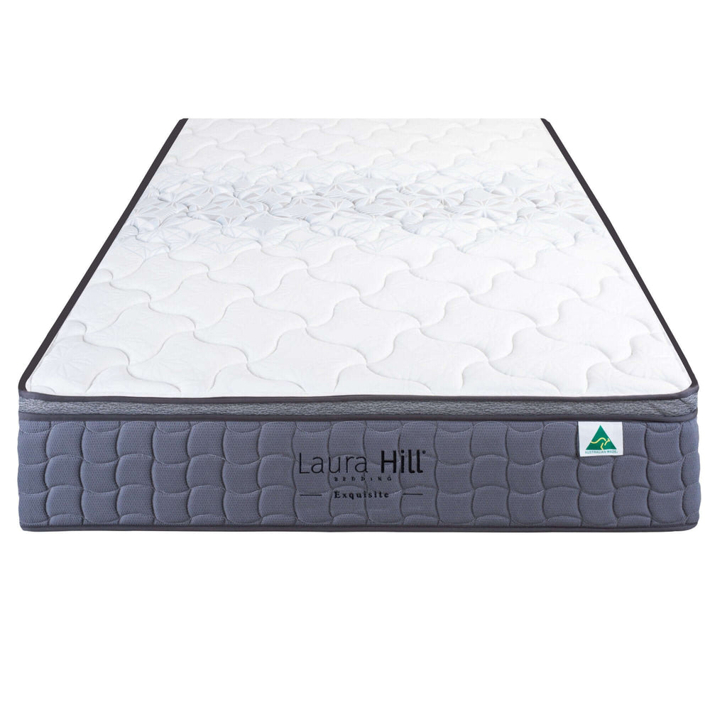 Laura Hill Exquisite Australian Made Double Premium Mattress designed for affordable luxury and quality sleep.