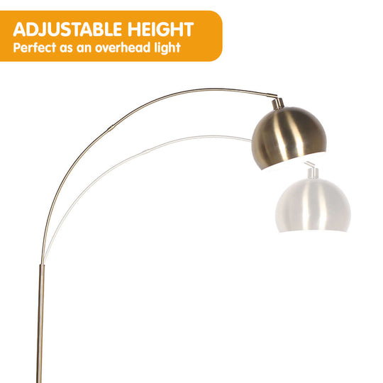 DSZ Product, feed-cond-new, feed-sl-DSZ Freight Payable, newSarantino Arc Floor Lamp Antique Brass Finish With Marble Base - Premium Home & Garden > Artificial Plants > Artifical Flowers & Plants from Sarantino ! Shop Online Buy Now at S & D's Value Store Family Business Best Customer ServiceDSZ Product, feed-cond-new, feed-sl-DSZ Freight Payable, new