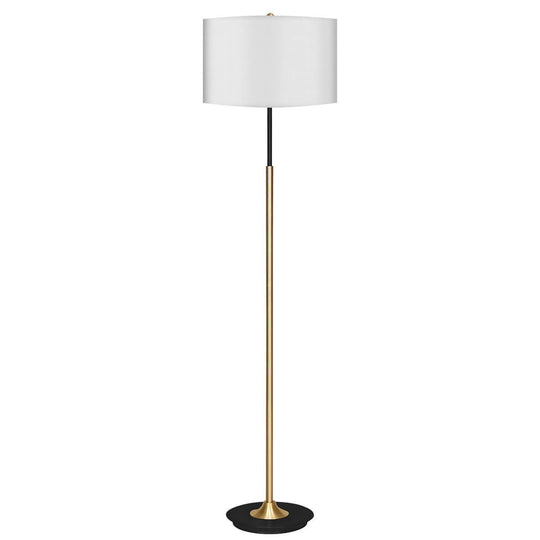 DSZ Product, feed-cond-new, feed-sl-DSZ Freight PayableSarantino Metal Floor Lamp Brushed Brass Finish With White Shade - Premium Home & Garden > Lighting > Night Lights & Ambient Lighting from Sarantino ! Shop Online Buy Now at S & D's Value Store Family Business Best Customer ServiceDSZ Product, feed-cond-new, feed-sl-DSZ Freight Payable