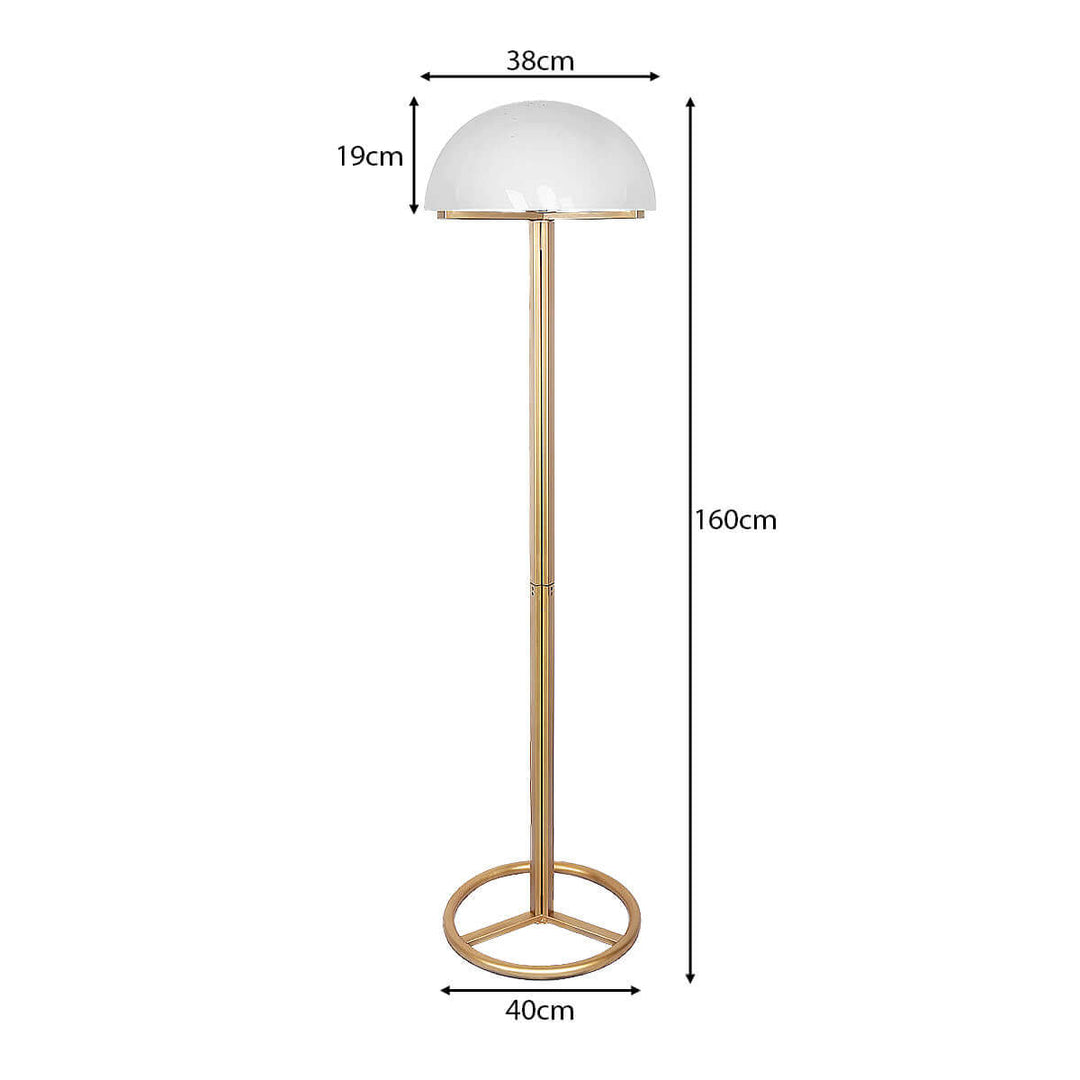 DSZ Product, feed-cond-new, feed-sl-DSZ Freight Payable, newSarantino Metal Floor Lamp With White Acrylic Shade By Sarantino - Premium Home & Garden > Lighting > Table Lamps from Sarantino ! Shop Online Buy Now at S & D's Value Store Family Business Best Customer ServiceDSZ Product, feed-cond-new, feed-sl-DSZ Freight Payable, new