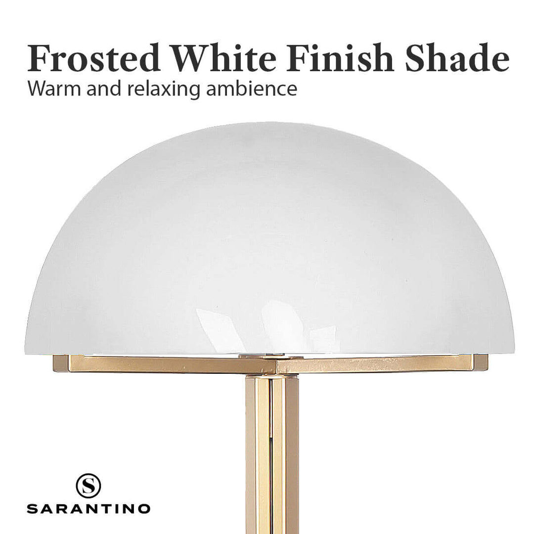 DSZ Product, feed-cond-new, feed-sl-DSZ Freight Payable, newSarantino Metal Floor Lamp With White Acrylic Shade By Sarantino - Premium Home & Garden > Lighting > Table Lamps from Sarantino ! Shop Online Buy Now at S & D's Value Store Family Business Best Customer ServiceDSZ Product, feed-cond-new, feed-sl-DSZ Freight Payable, new