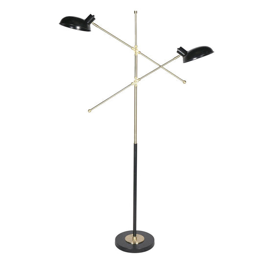 DSZ Product, feed-cond-new, feed-sl-DSZ Freight Payable, newSarantino Adjustable Two Light Lamp Black And Gold Finish - Premium Home & Garden > Lighting > Night Lights & Ambient Lighting from Sarantino ! Shop Online Buy Now at S & D's Value Store Family Business Best Customer ServiceDSZ Product, feed-cond-new, feed-sl-DSZ Freight Payable, new